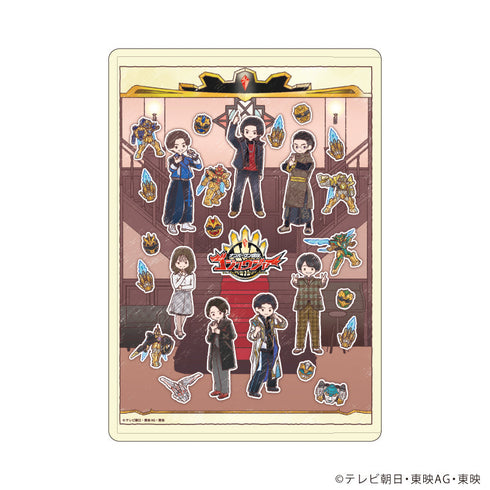 『ナンバーワン戦隊ゴジュウジャー』キャラクリアケース02/集合デザインB(グラフアートイラスト)